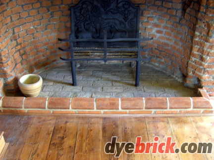 Hearth Bricks After